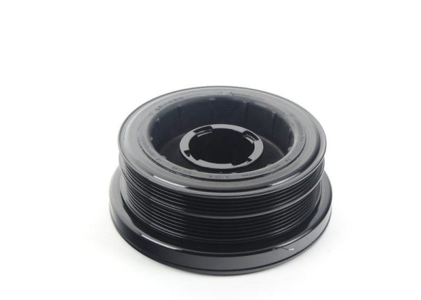 NEW GENUINE BMW 3 5 7 X3 X5 M57 DIESEL ENGINE CRANKSHAFT PULLEY VIBRATION DAMPER 11238511371