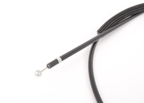 NEW GENUINE VW BEETLE 1999-2010 LHD BLACK BONNET RELEASE CABLE 1C1823531F - Image 2