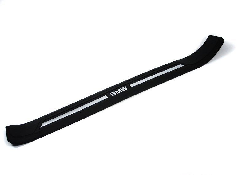 NEW GENUINE BMW 5 SERIES E39 FRONT DOOR SILL COVER BLACK LEFT N/S