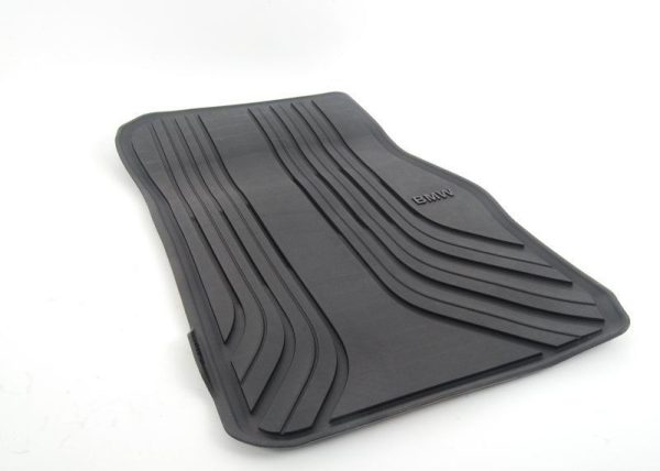 NEW GENUINE BMW 1' F20 F21 2' F22 F87 M2 FRONT ALL WEATHER RUBBER FLOOR MATS LHD 51472210208 - Image 3