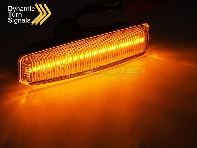 SIDE TURN MARKERS SMOKED LED SEQ fits BMW E39 95-03 - Image 2