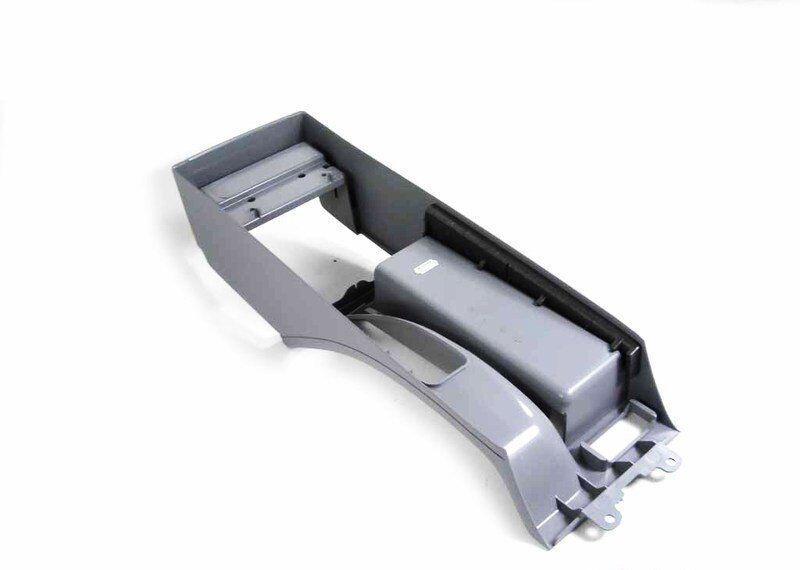 NEW GENUINE BMW 3 SERIES E46 CENTER CONSOLE TRIM BASE GRAU LHD 51168248496 - Image 2