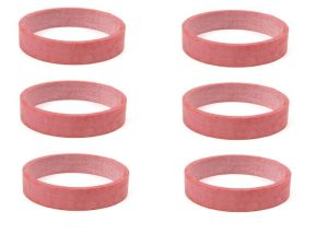 NEW GENUINE BMW DIESEL INTAKE MANIFOLD INLET GASKET SET OF 6 11612246945