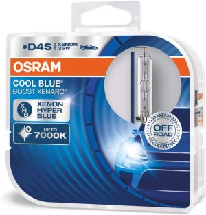 Original Osram Cool Blue Boost Xenarc Xenon Bulbs D4S (2pcs) 7000k