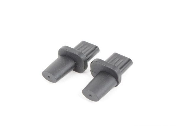 MINI NEW GENUINE CLUBMAN R55 S TILL 2010/08 COVER CAP SET FOR BOOT PARCEL SHELF 51467251226