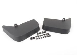 NEW GENUINE AUDI Q7 2016-2019 REAR MUD FLAPS SPLASH GUARDS SET 4M0075101