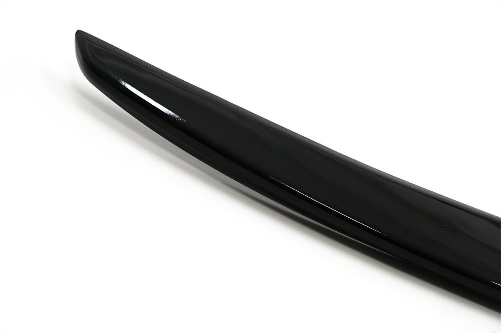 Trunk Boot Spoiler with Rear Bumper Flaps Side Fins Flics suitable for Mercedes C-Class Coupe C205 (2014-2019) Piano Black - Image 10