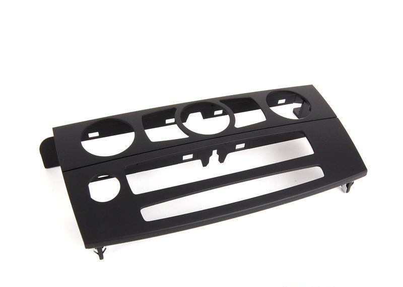 BMW NEW GENUINE 5 SERIES E60 E61 LCI CLIMATE CONTROL COVER BLACK CCC 51456976362