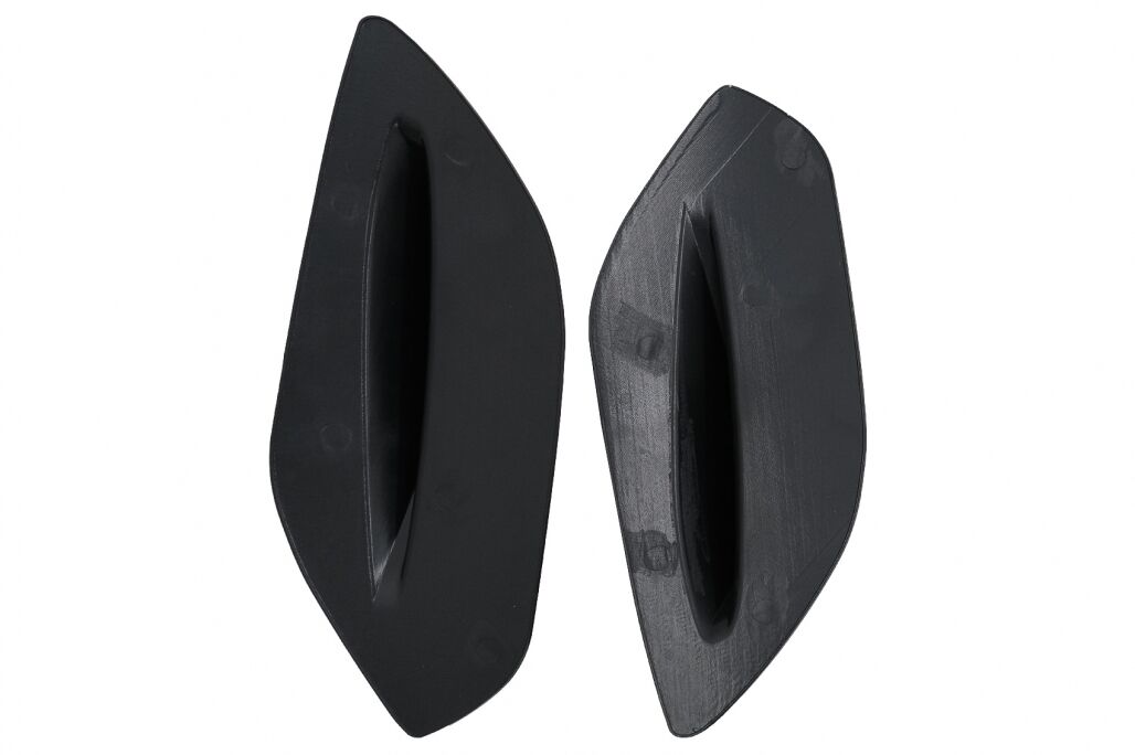 Add-On Side Extension for Roof Spoiler suitable for Mercedes A-Class W176 (2012-2018) W177 (2018-Up) GLA SUV X156 (2014-2019) H247 (2020-Up) Piano Black - Image 6