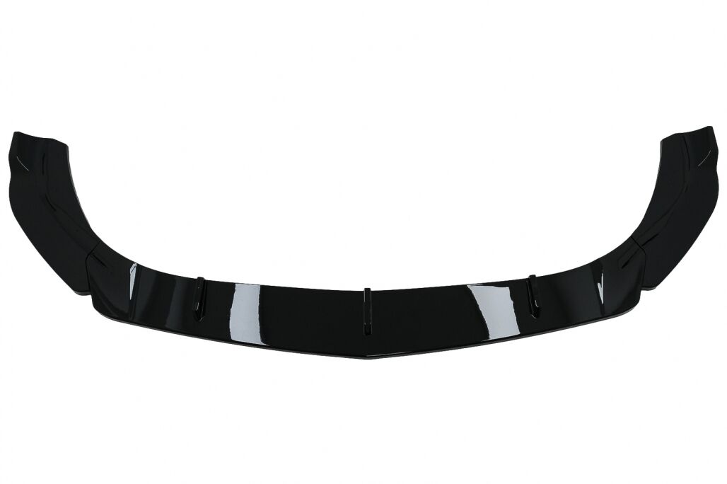 Front Bumper Spoiler Lip suitable for Mercedes A-Class W177 V177 Sport-Line / A35 (2018-Up) Piano Black - Image 3