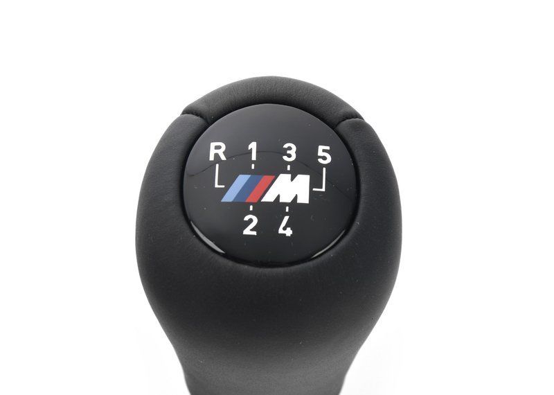 NEW GENUINE BMW 3 SERIES E46 M SPORT 5 SPEED BLACK LEATHER GEAR KNOB 25117896031 - Image 4