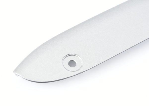 NEW GENUINE PORSCHE 987 CAYMAN S FRONT LOWER TITANIUM METALLIC SPOILER LIP LEFT 987505527019B1 - Image 5