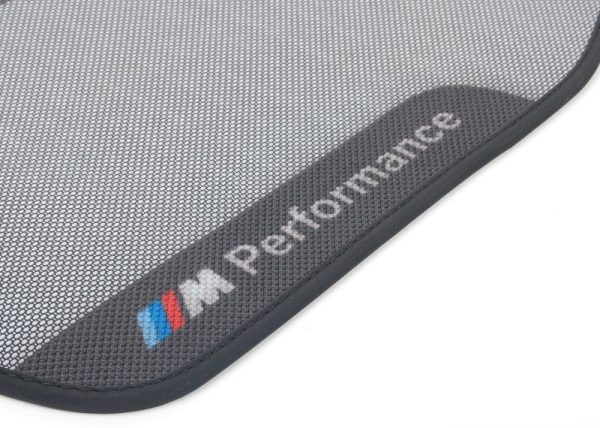BMW NEW GENUINE 4 SERIES F32 F33 F36 M PERFORMANCE FRONT FLOOR MATS LHD 51472407305 - Image 8