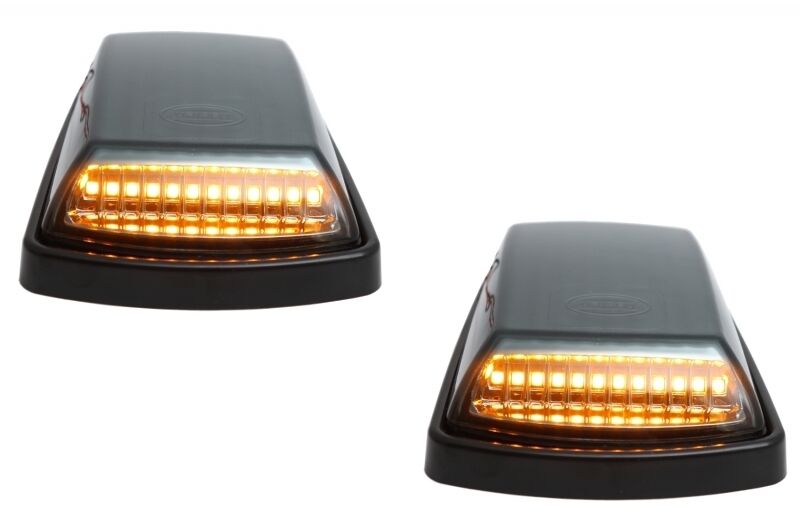 Hood Scoop Bonnet Scoop with Turning Lights LED Sequential Dynamic suitable for Mercedes G-Class W463 (1989-2017) C197 Obsidian Black ABS - Image 8