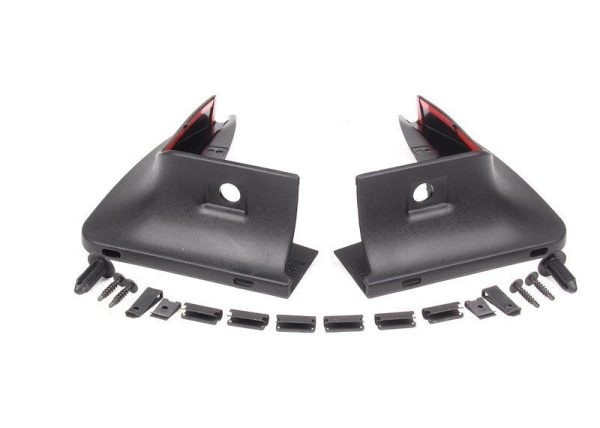 MINI NEW GENUINE R55 R56 R57 R58 R59 FRONT MUD FLAPS SET PAIR LEFT RIGHT 0415114