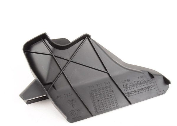 NEW GENUINE PORSCHE CAYENNE 11-14 FRONT BUMPER WATER DEFLECTOR TRIM LEFT N/S 95850524500 - Image 3