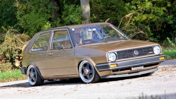 Small Bumper Spoiler/ Front Lower Panel Addon For VW Golf II / Jetta MK2 - Image 4