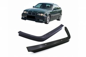 Front Bumper Spoiler Splitters Flaps suitable for BMW 3 Series E36 (1992-1998) M3 GT Design