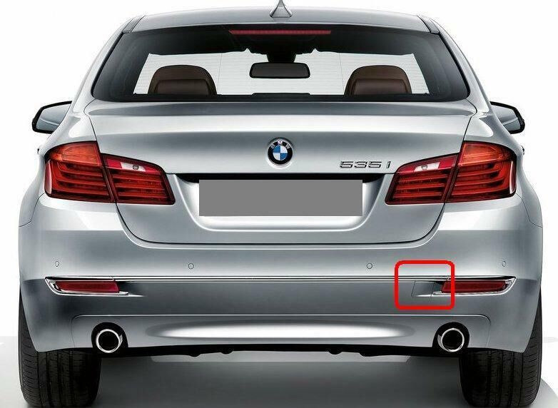 BMW NEW GENUINE 5 SERIES F10 13-16 REAR BUMPER TOW HOOK EYE COVER 51127332777 - Image 2