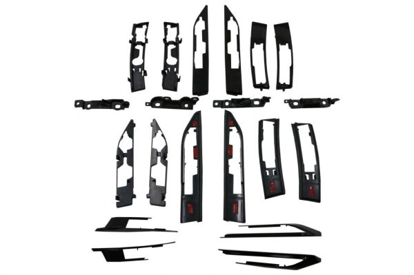 Roof Rails suitable for Land Range Rover Evoque L538 (2011-2018) Glossy Aluminium Panoramic Roof - Image 12
