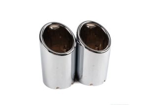 NEW GENUINE AUDI A4 08-16 A5 08-16 A6 11-14 STAINLESS STEEL EXHAUST TIP TRIMS 8K0071762