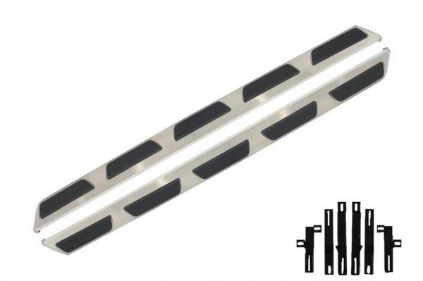 Skid Plates Off Road Running boards Side Steps suitable for Audi Q5 8R Facelift (2013-2016)  OEM Design - Image 5