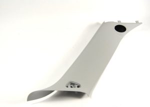 MINI NEW OEM R55 R56 FRONT A PILLAR PANEL WITH TWEETER SPEAKER COVER RIGHT GRAY 51432756768