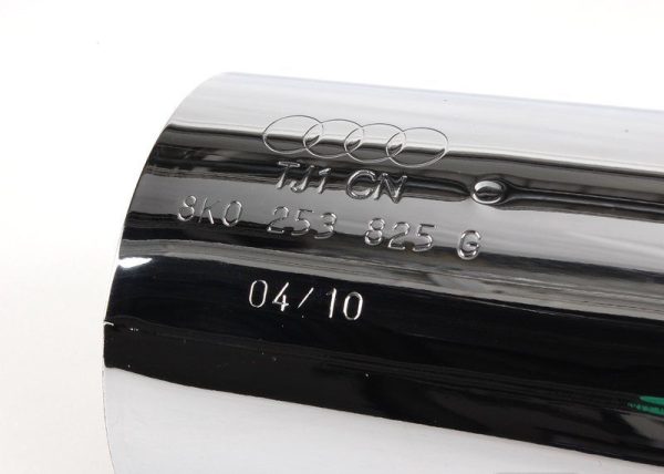 NEW GENUINE AUDI A4 08-16 A5 10-16 EXHAUST TAIL PIPES TIPS CHROME 8K0071761C - Image 3