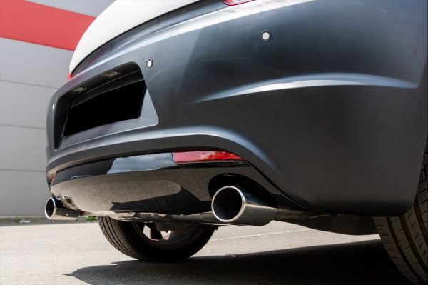 Exhaust System Double Outlet Single Exhaust Pipes suitable for VW Scirocco (2008-up) R Design - Image 10
