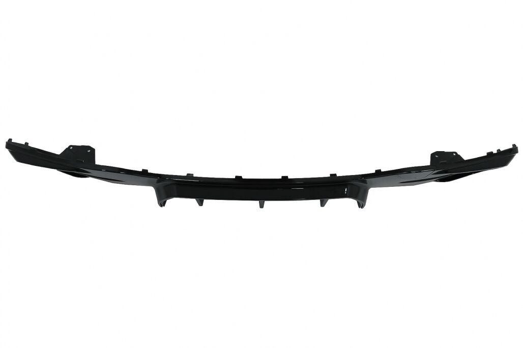 Rear Bumper Spoiler Valance Diffuser Twin Outlet Single suitable for BMW 1 Series F20 F21 LCI (2015-2019) Piano Black - Image 4
