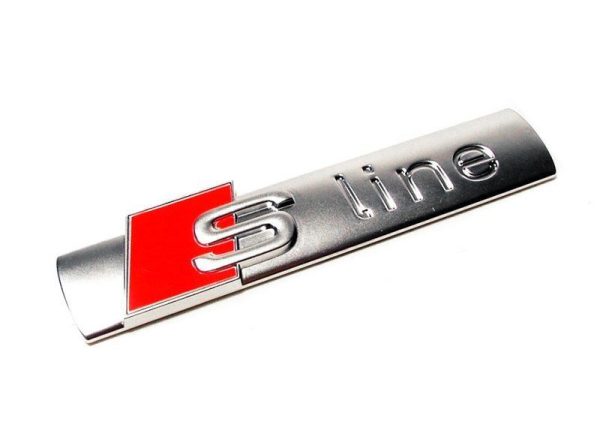 AUDI NEW GENUINE A1 A3 A4 A5 A6 A7 A8 Q5 Q7 TT S-LINE EMBLEM 8N0853601A
