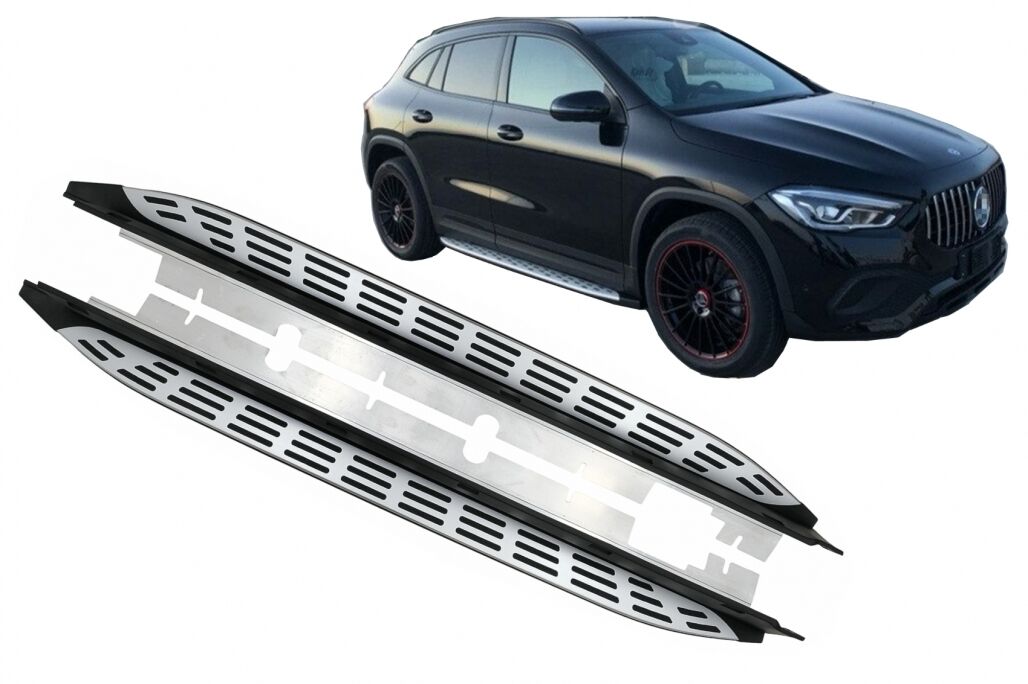Running Boards Side Steps suitable for Mercedes GLA SUV H247 (2020-) - Image 11