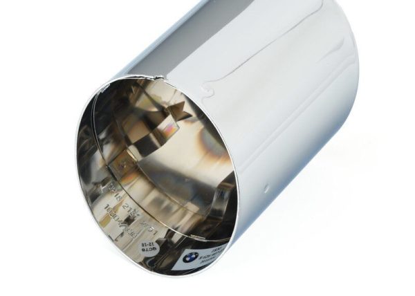 BMW NEW GENUINE 6 SER F12 F13 F06 LCI M SPORTS EXHAUST TIP CHROME FINISH 1PC 18308626907 - Image 4