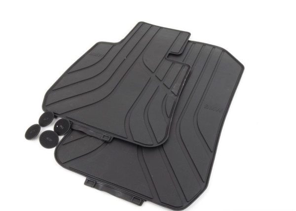 BMW NEW GENUINE 3 SERIES E90 E91 E92 E93 FRONT RUBBER ALLWEATHER FLOOR MATS LHD 51472311024 - Image 11