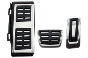 Kit of Pedal Footrest suitable for Audi A1 8X (2015-2017) A3 8V (2012-2017) TT 8S (2014-2017) Q2 (2016-2017) Seat Leon 5F (2012-2017) Ateca (2015-2017) Skoda Octavia 5E (2013-2017) Superb 3 (2015-2017