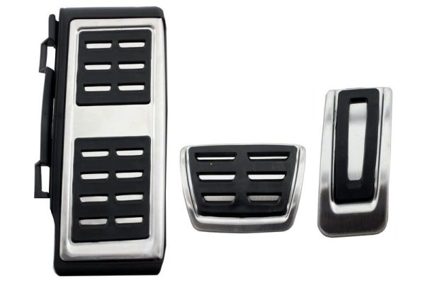 Kit of Pedal Footrest suitable for Audi A1 8X (2015-2017) A3 8V (2012-2017) TT 8S (2014-2017) Q2 (2016-2017) Seat Leon 5F (2012-2017) Ateca (2015-2017) Skoda Octavia 5E (2013-2017) Superb 3 (2015-2017