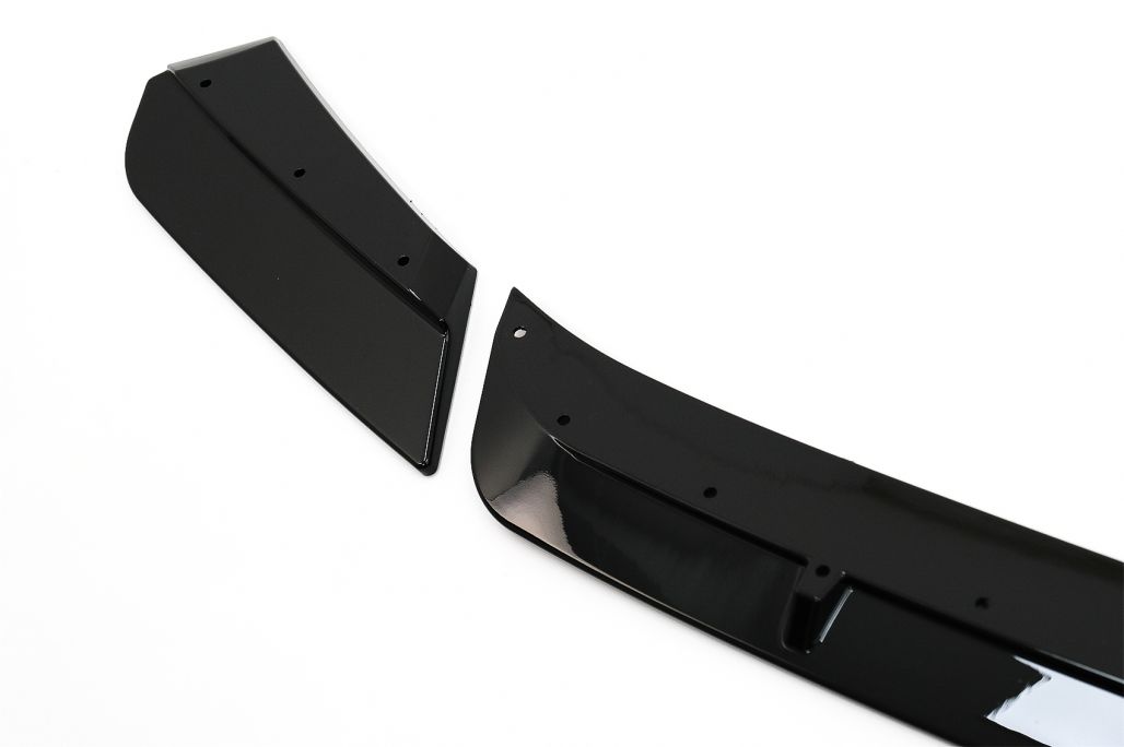 Front Bumper Spoiler Lip suitable for BMW X3 G01 X4 G02 (2018-Up) M Sport Piano Black - Image 5