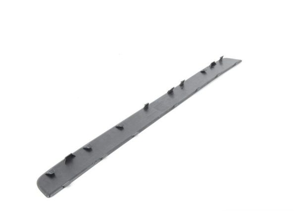 NEW GENUINE PORSCHE CAYENNE GTS REAR BUMPER LOWER SATIN BLACK CENTER GRILLE 958505697009B9 - Image 3