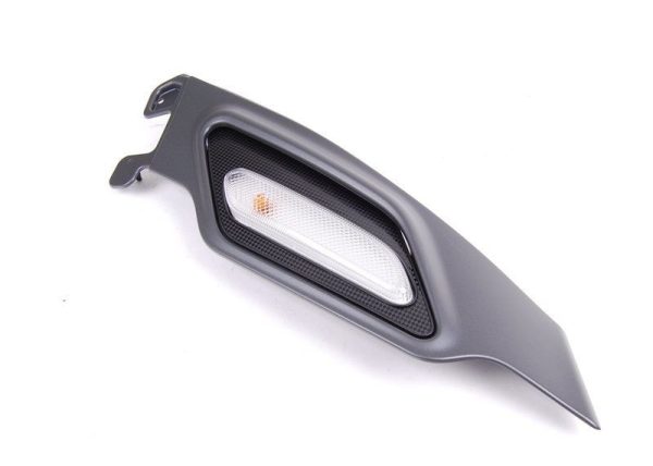 MINI NEW GENUINE R60 R61 SIDE CARRIER TURN SIGNAL TRIM BLACK CHECKERED LEFT N/S 51139806637