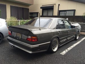 ANG Look Rear Trunk Spoiler For Mercedes W124 84-96 Saloon