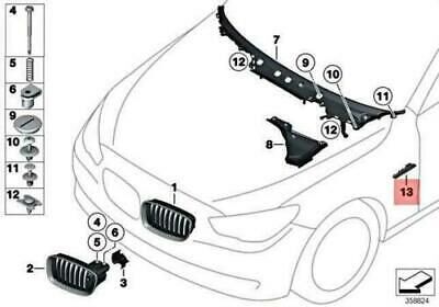 NEW GENUINE BMW 5 SERIES F07 GT LCI RIGHT SIDE O/S FINISHER LUXURY 51137336644 - Image 2