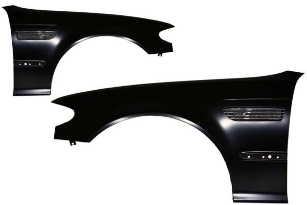 M3 Design Front Wide Fenders for BMW E46 Facelift 2001-2004 Saloon / Touring
