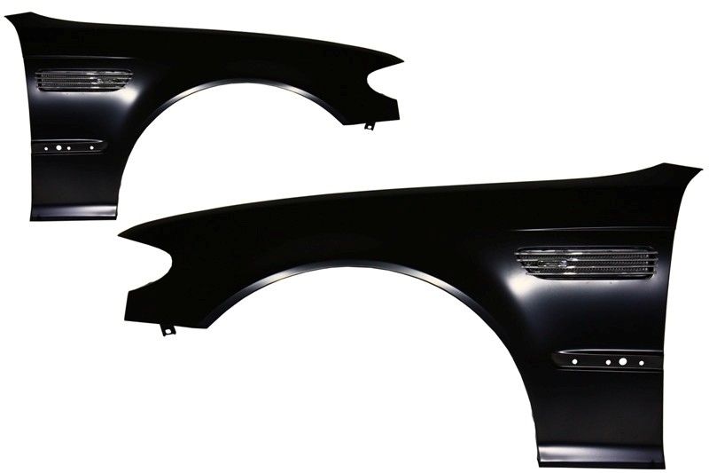 M3 Design Front Wide Fenders for BMW E46 Facelift 2001-2004 Saloon / Touring