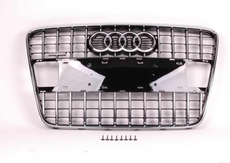NEW GENUINE AUDI Q7 FRONT GRILLE ASSEMBLY GLOSSY BLACK 4L0853651HT94