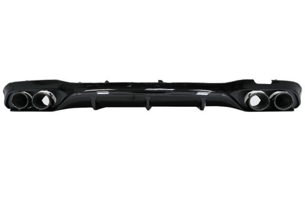 E53 Night Package ANG Look Rear bumper diffuser For Mercedes W213/ S213 16-19 - Image 2