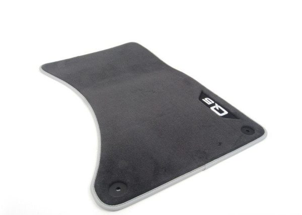 NEW GENUINE AUDI Q5 09-17 FRONT & REAR BLACK TEXTILE FLOOR MATS LHD 8R1061270MNO - Image 5