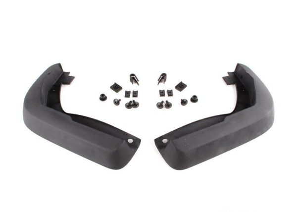 NEW GENUINE AUDI A4 B8 2008-2012 FRONT MUD FLAPS SPLASH GUARDS SET 8K0075111 - Image 2