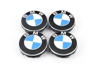 GENUINE BMW 4x Floating Wheel Center Cover Hub Caps 65mm