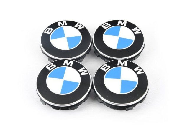 GENUINE BMW 4x Floating Wheel Center Cover Hub Caps 65mm