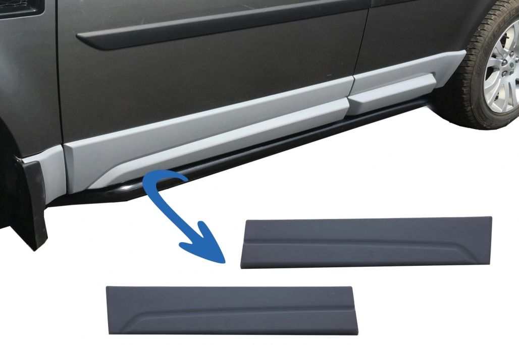 Car Front Side Skirts Door Panels Left & Right suitable for Land Rover Freelander 2 L359 (2006-2014)
